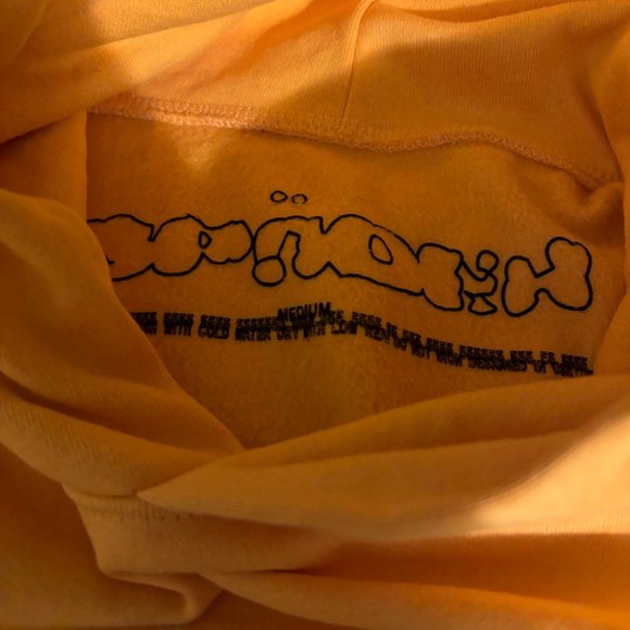 SP5DER Classic Hoodie in Yellow - Picture 4 of 6